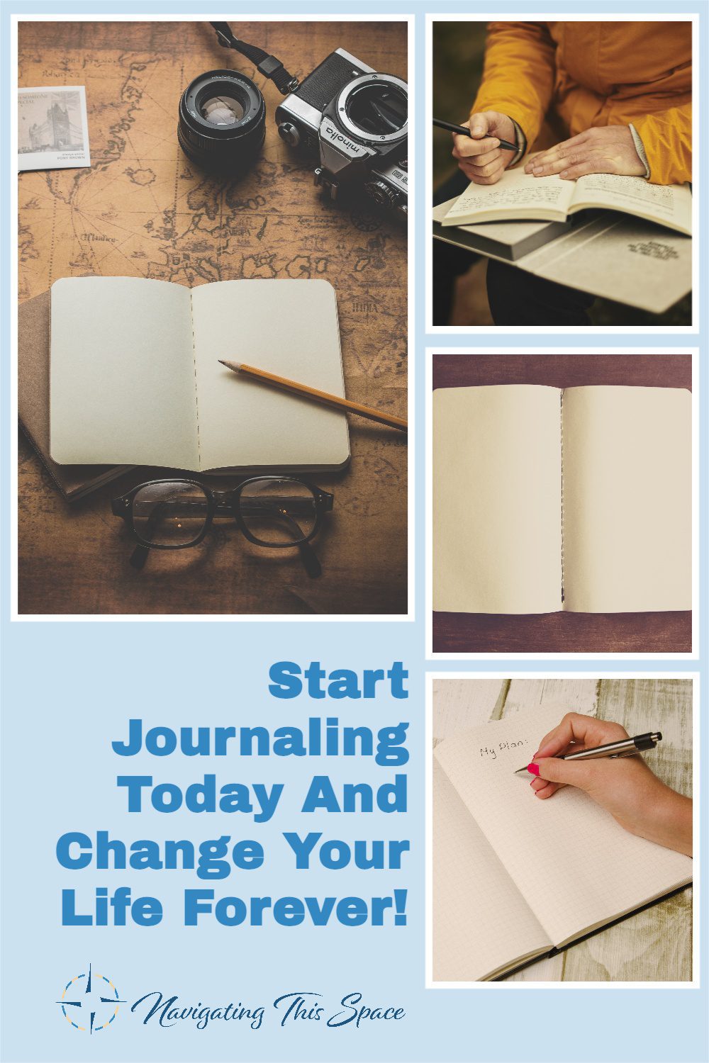 How To Start Journaling For Beginners in 5 Steps - Navigating This Space