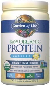 Garden of Life Raw Organic Protein Vanilla Powder