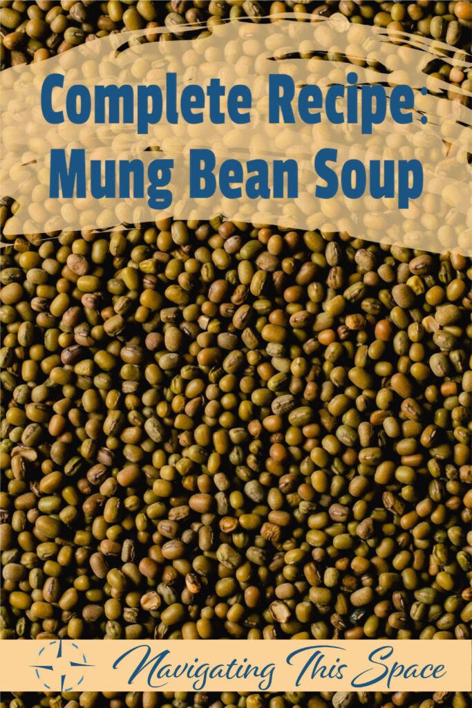 Mung bean soup recipe