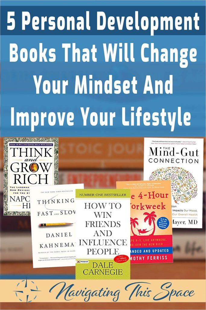 5 Personal development books that will change your mindset and improve your lifestyle