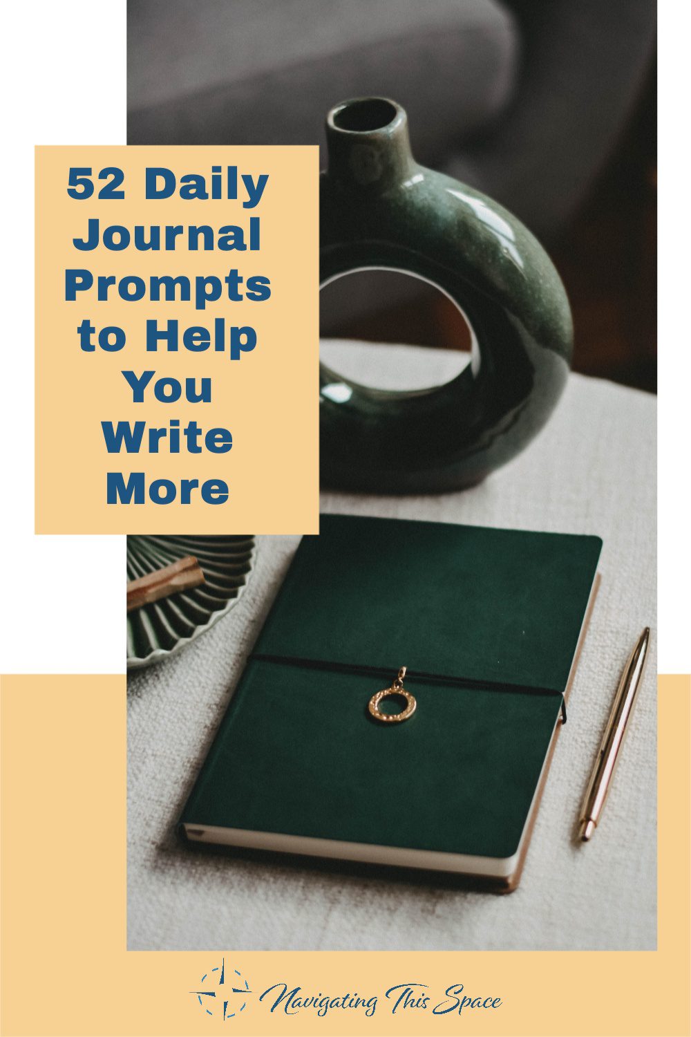 Journal writing in luxury