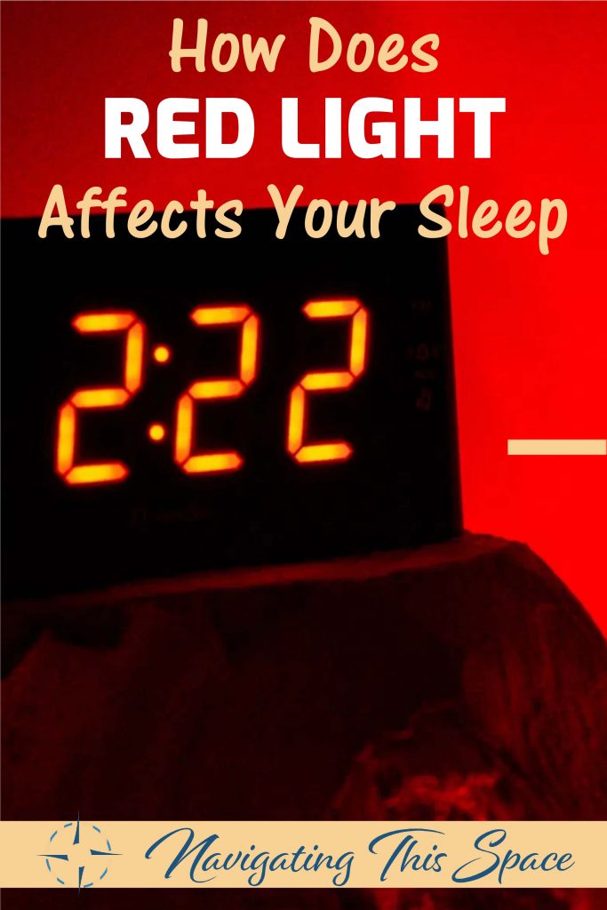 How does red light affects your sleep