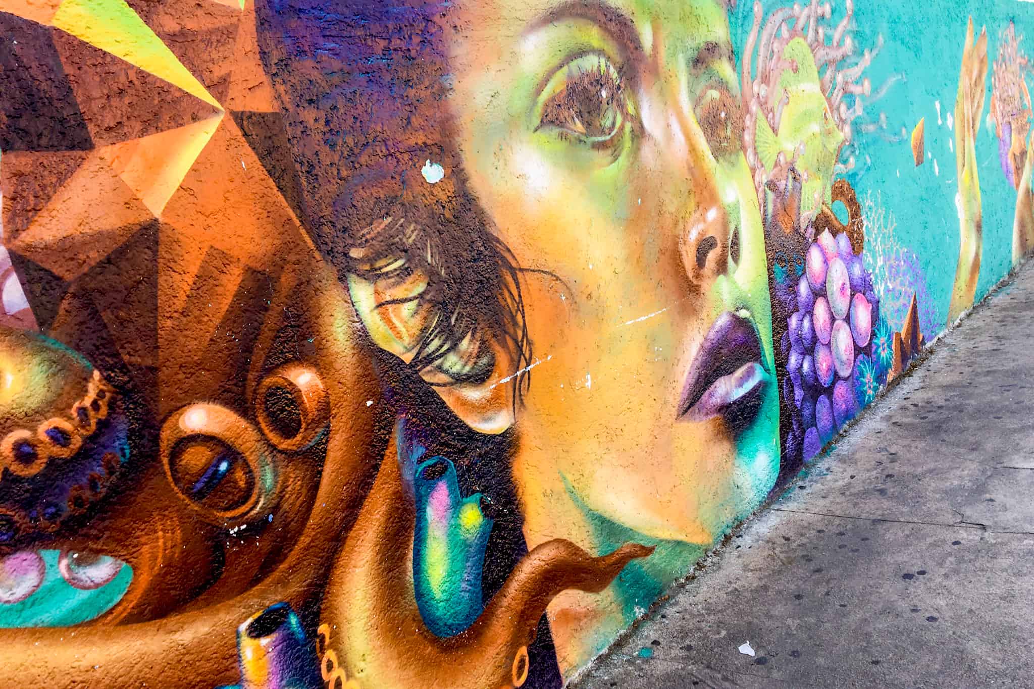 street art in Cozumel