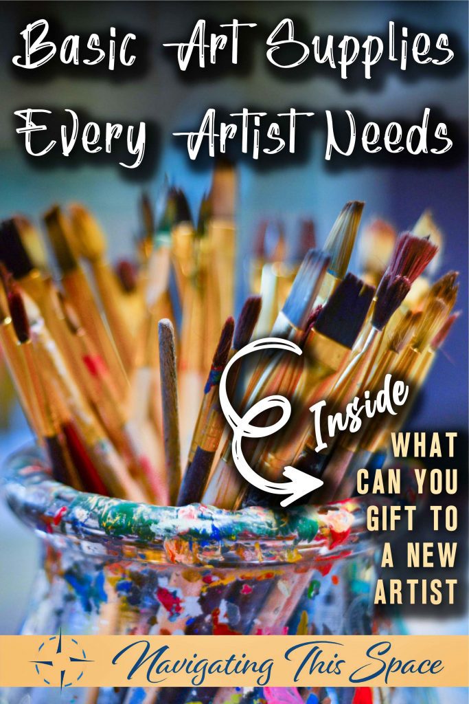 Basic art supplies every artist needs
