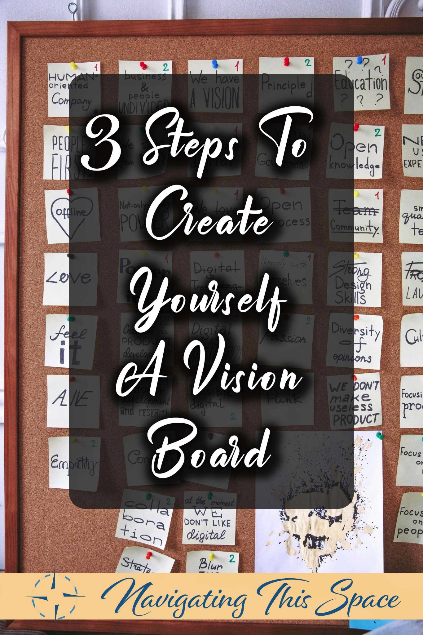 Creative Ideas For A Vision Board - Navigating This Space