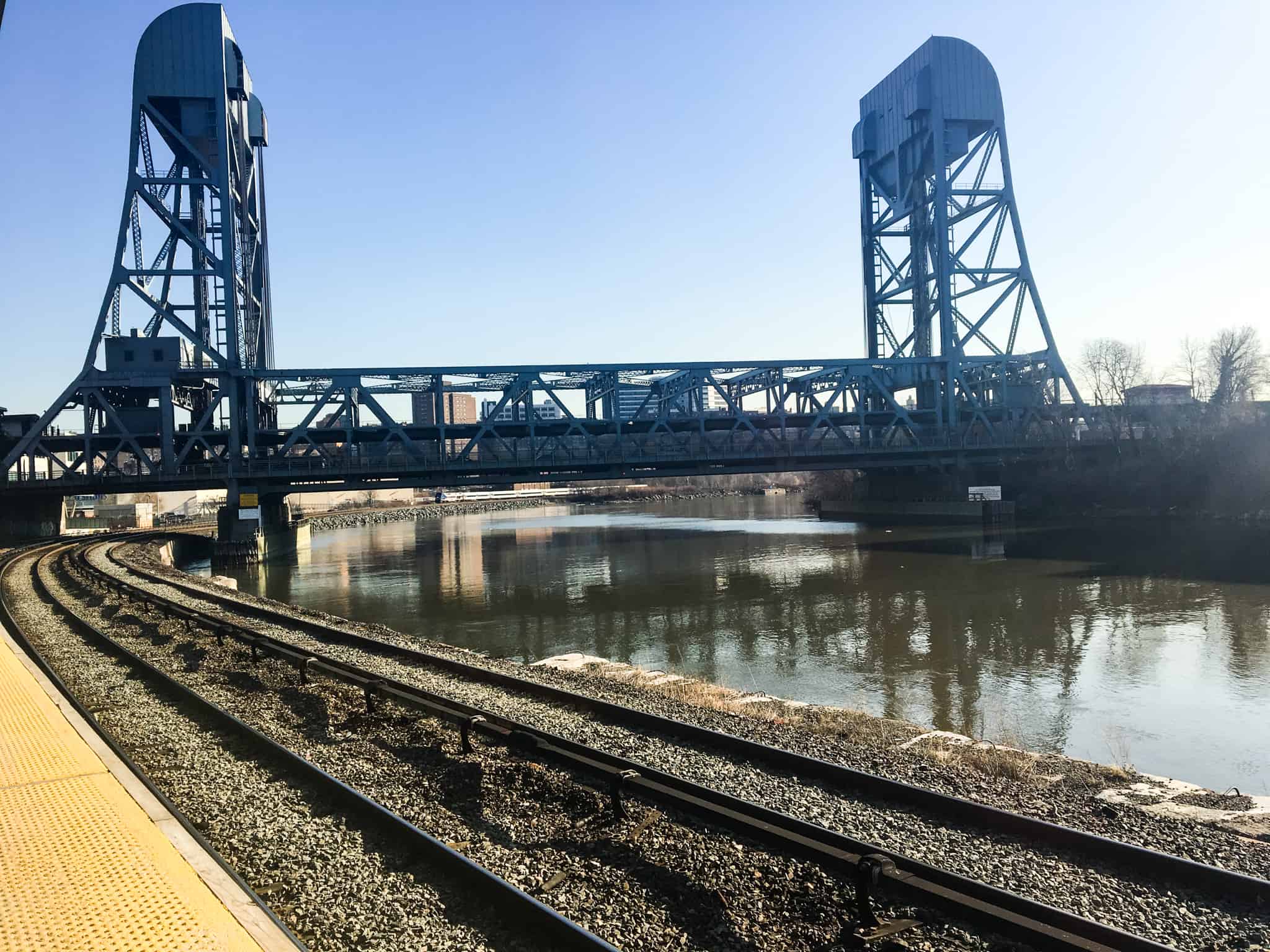 A train track in New York