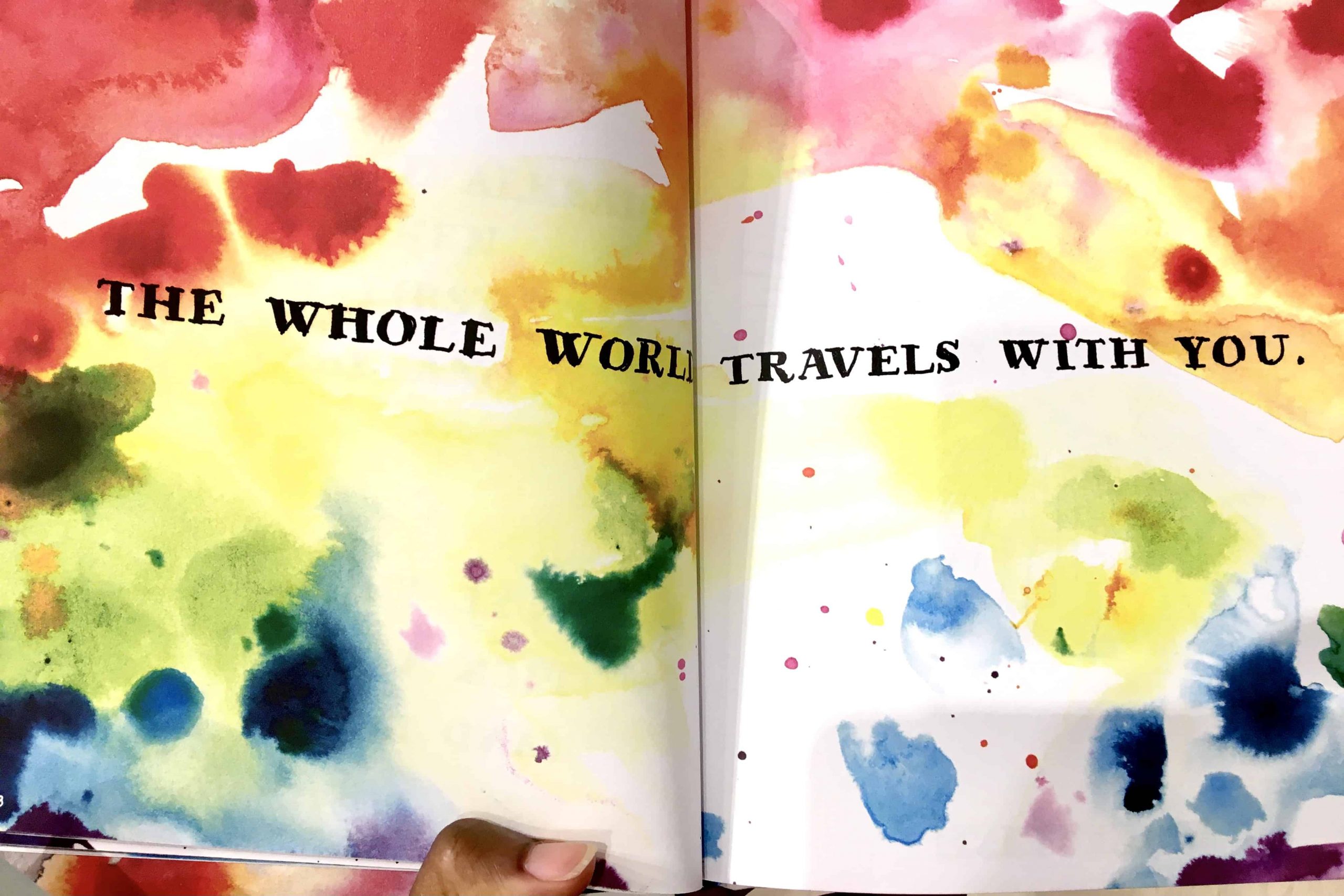 The whole world travels with you