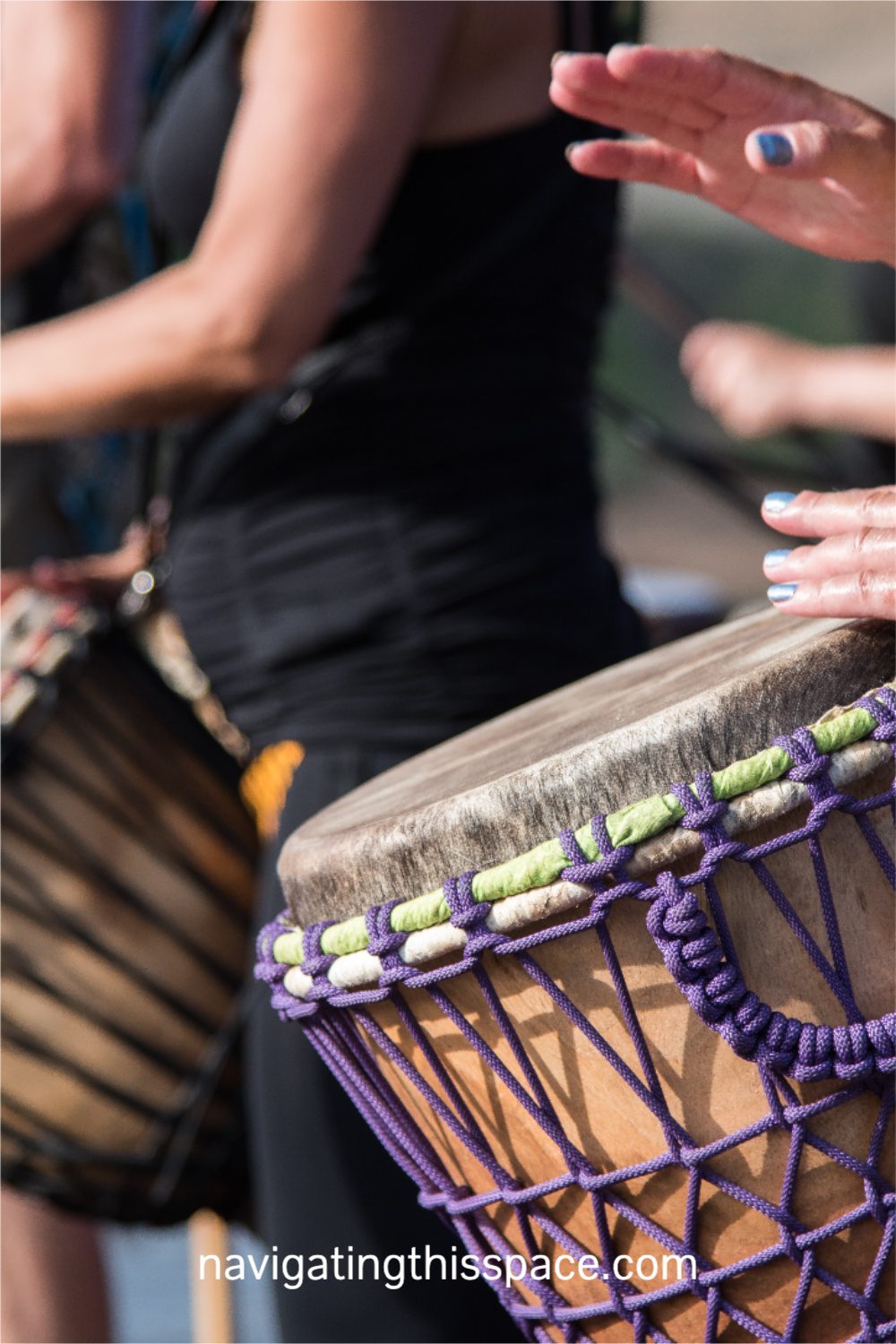 drummers playing drums