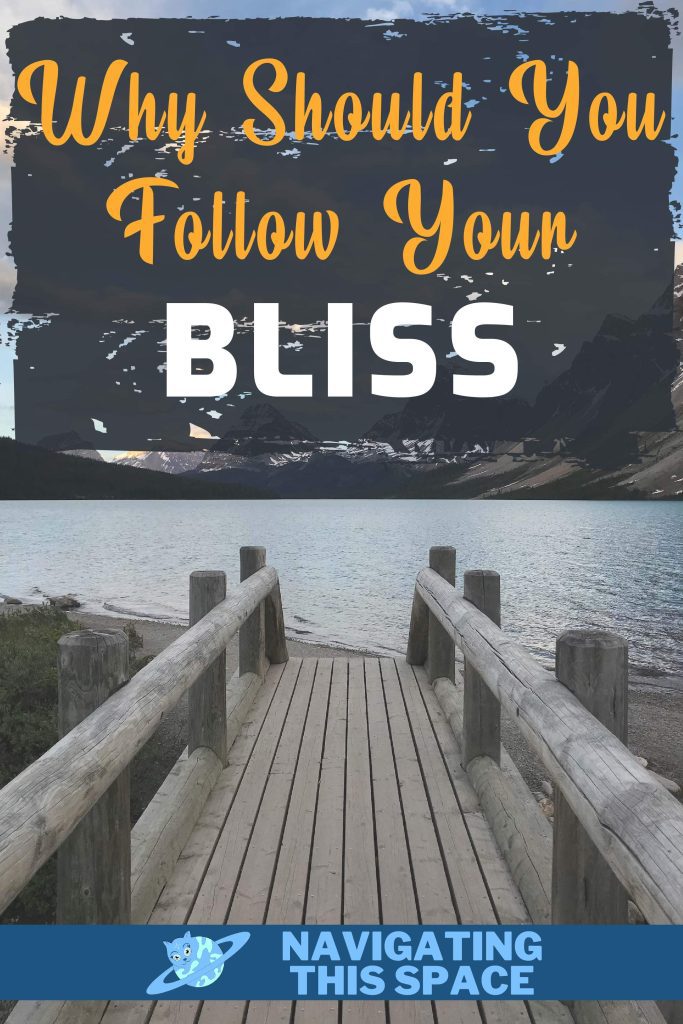 Why should you follow your bliss