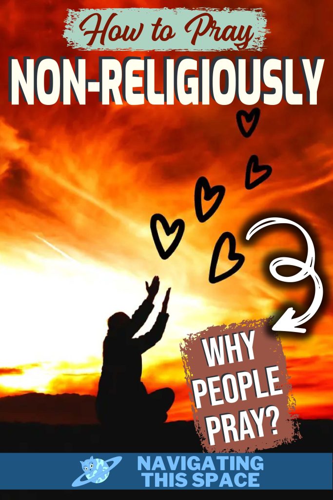 How to pray non-religiously