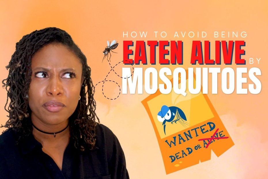 Eaten alive mosquitos