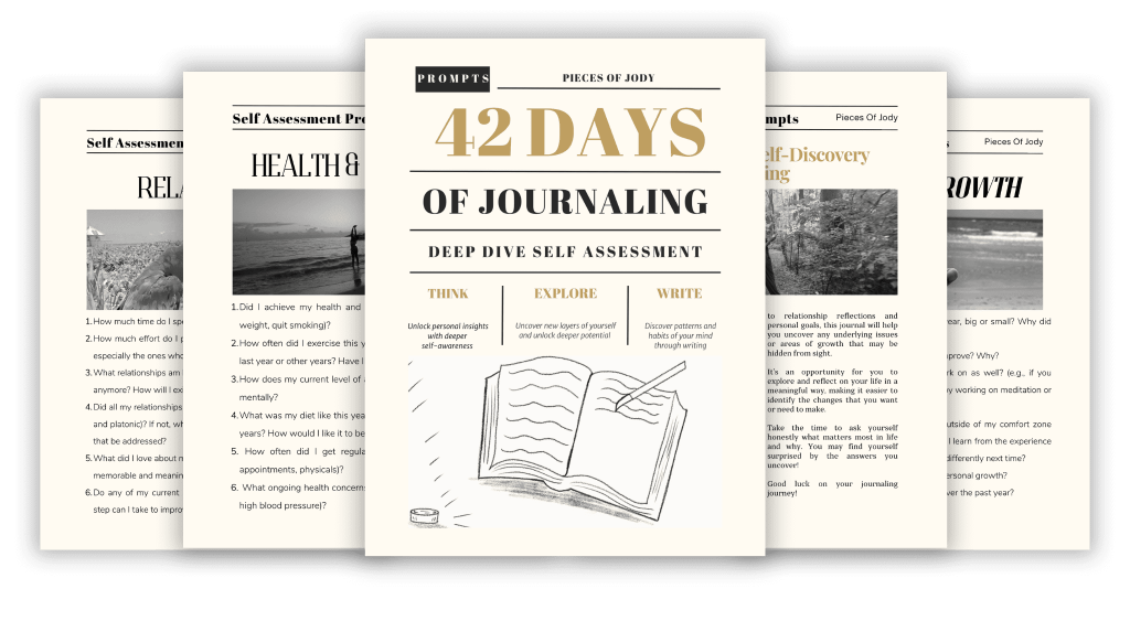 42 days of Journaling Mockup